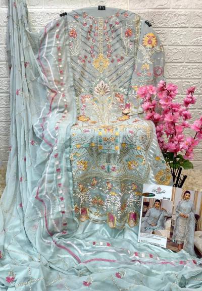 R-536A TO R-536D BY RAMSHA EMBROIDERY SALWAR KAMEEZ WHOLESALER IN INDIA
